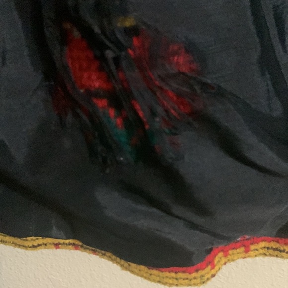 Vintage Circa outdoor living southwest blanket jacket Aztec print 1X - Picture 8 of 10